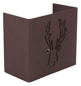 Applique CUBO SINGOLO SLIM 1 INTAGLIO - LM-03.S.1.Q