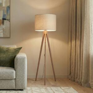 Lampada da terra Grand TK Lighting, Legno scuro, Soggiorno / Sala da pranzo, Legno, Moderno, Lampada da terra