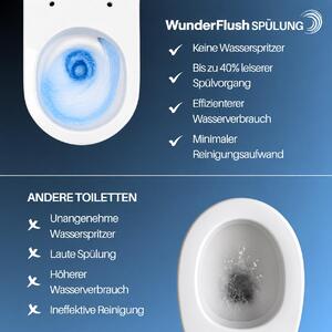 WC con doccetta senza brida SOHO 4.0 con sedile Softclose termostatico Taharet