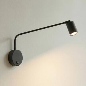Applique da parete Nex TK Lighting, dimmerabile, Nero, Soggiorno / Sala da pranzo, Metallo, Applique
