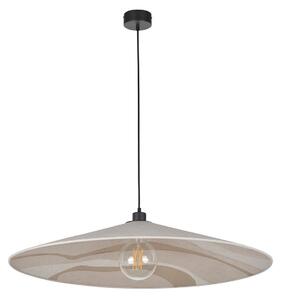 Lampada a sospensione MARKET SET, Sonia Laudet, dimmerabile, Beige, Soggiorno, Tessuto / Tessile, Design