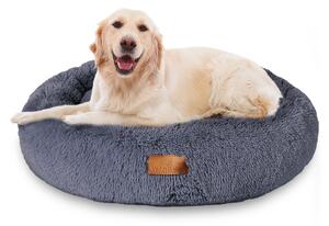 Veddelholzer Ø 60 cm (S) grigio scuro letto per cani letto per gatti cuscino per cani letti in diverse misure letto per cani grandi medi piccoli lavabile in grigio chiaro e grigio scuro per tutti i cani e gatti