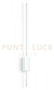 Agos applique a led bianco 20w 1496lm 3000k h.90cm dimmerabile