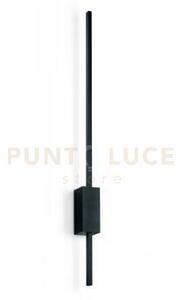 Agos applique a led nero 20w 1496lm 3000k h.90cm dimmerabile
