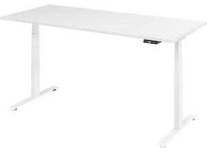 Scrivania elettrica Lite di bümö - Finitura: bianco, dimensioni: 180 x 80 cm, struttura: bianco