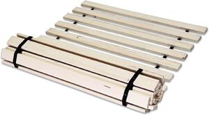 Rete a doghe Best For You 80x180, composta da 10 doghe in legno massiccio e robusto. Adatta a tutti i materassi
