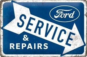 Cartello in metallo Ford - Service Repairs
