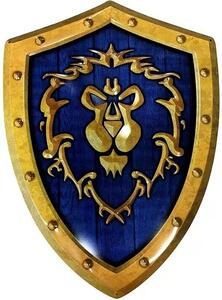 Targa in metallo World of Warcraft - Alliance Shield