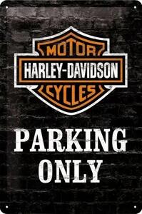 Targa in metallo Harley-Davidson - Parking Only