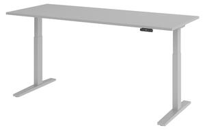 Scrivania elettrica bümö XMKA - Struttura: argento, finitura: grigio, dimensioni: 200 x 80 cm