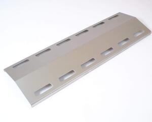 Piastra universale per barbecue a gas - Acciaio inossidabile - 43,5 x 15 cm