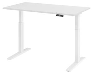 Scrivania elettrica bümö XMKA - Finitura: Bianco, Struttura: Bianco, Dimensioni: 140 x 80 cm