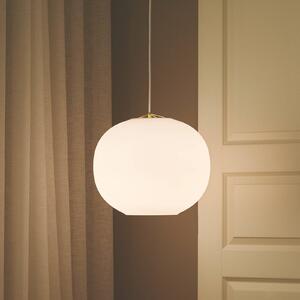 DFTP by Nordlux Lampada a sospensione in vetro Navone, dimmerabile, Bianco / Opale, Soggiorno / Sala da pranzo, Vetro, Lampada a sospensione