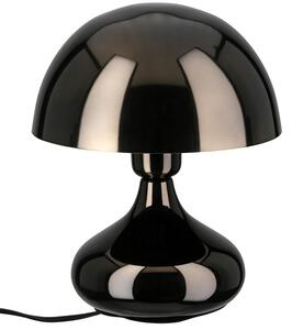 CELIA, lampada da tavolo - nera - in ferro - altezza 26 cm x diametro 20 cm - lampada decorativa