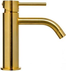 Paffoni Light Exclusive Edition - Miscelatore per lavabo, oro spazzolato LIG071HGSP