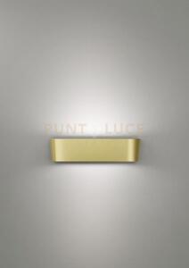Aki applique a parete piccola oro opaco 2700k 1567lm 11w l.22,3cm