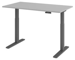 Scrivania elettrica bümö XMKA - Struttura: grafite, finitura: grigio, dimensioni: 140 x 80 cm