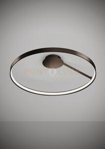 Anello lampada da soffitto bronzo spazzolato diam.78cm 2700k 2761l