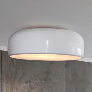 Plafoniera FLOS, SMITHFIELD, dimmerabile, Bianco, Soggiorno, Metallo, Design