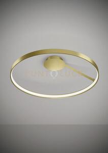 Anello lampada da soffitto oro spazzolato diam.78cm 2700k 2761lm 47w