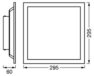 OSRAM SMART+ Plafoniera smart WiFi PLANON MAGIC, dimmerabile, Bianco / Opale, Soggiorno / Sala da pranzo, Metallo, Moderno