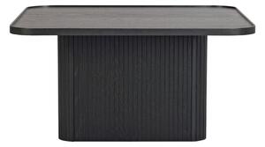 Tavolino in rovere nero 80 x 80 cm Sullivan - Rowico