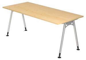Scrivania bümö Serie A - Decorazione: acero, dimensioni: 180 x 80 cm