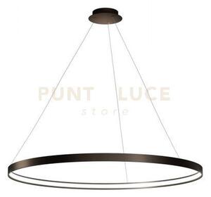 Anello lampadario a sospensione bronzo spazzolato diam.109cm 2700k 