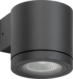 Prodotto di seconda scelta Lampada da esterno LCD Lampada da parete Alluminio Vetro Grafite Lampada Portalampada Gu10
