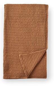Coperta marrone in cotone 150x200 cm Jaipur Chunky Waffle – Pineapple Elephant