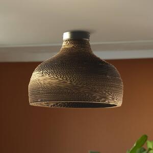 OSRAM Plafoniera soffitto HAT, dimmerabile, Marrone / Ruggine, Soggiorno / Sala da pranzo, Carta / Lunolit / Lunopal, Plafoniera