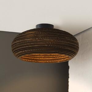 OSRAM Plafoniera soffitto DROP, dimmerabile, Marrone / Ruggine, Soggiorno / Sala da pranzo, Carta / Lunolit / Lunopal, Plafoniera