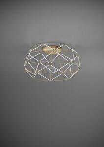 Euclide lampada da soffitto d.70cm a led 2700k 4805lm 62w colore oro