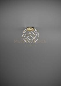 Euclide lampada da soffitto d.35cm a led 2700k 2945lm 44w colore oro