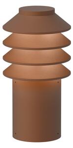 Lampade da esterno Louis Poulsen, Bysted Garden, Marrone / Ruggine, Alluminio, Design