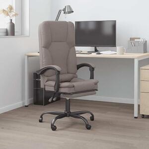 Sedia da ufficio con funzione massaggio e braccioli, regolabile in altezza e dotata di rotelle, ergonomica, imbottita con tessuto traspirante, ideale per l'ufficio domestico, lo studio, il gaming e le sale conferenze