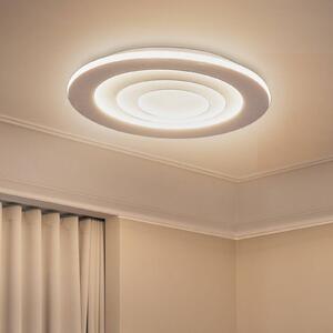 OSRAM Plafoniera a LED ORBIS SPIRAL ROUND, Bianco / Opale, Soggiorno / Sala da pranzo, Metallo, Moderno, Plafoniera LED