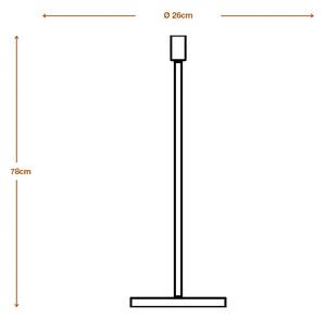 OSRAM Lampada da terra DECOR STICK, Crema / Ambra, Soggiorno / Sala da pranzo, Metallo, Moderno, Lampada da terra