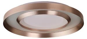 Brilliant Plafoniera a LED Onix, dimmerabile, Ottone / Oro, Soggiorno / Sala da pranzo, Alluminio, Moderno, Plafoniera LED