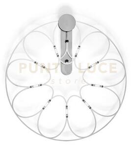 Lafra applique a parete piccola cromo 2700k 735lm 9w d.45cm
