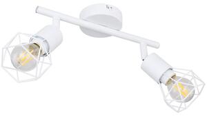 Plafoniera a LED, faretti orientabili a gabbia, L 22 cm, XARA I