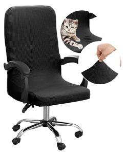 Copertura elastica per sedia da ufficio, colore nero