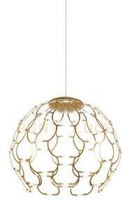 Lamoi lampadario a sospensione media rame d.60cm 3000k 8929lm 72w d