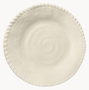 Set di 6 piatti da dessert con bordo a cordoncino Shell