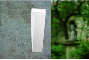 Lampada da parete a LED, IP44, acciaio inox, argento, TABO