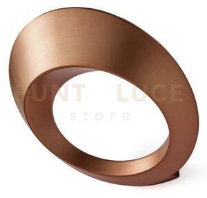Olo applique a parete rame spazzolato a led 2700k 3085lm 33w in all