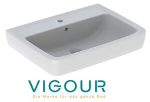 VIGOUR Clivia lavabo angolare 65 x 48 cm, bianco