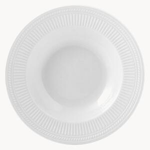 Set di 6 piatti fondi in porcellana Dorique