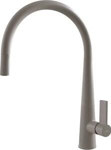 ELLECI Rubinetto Cucina Miscelatore con Doccetta Estraibile Monocomando Girevole colore Tortora - MGKATP43 Athena Plus