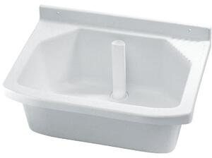 Bacinella multiuso in plastica Romany 65x45cm, 2 pz. con supporto+caratteristiche #1TPB65035 marmorizzato
